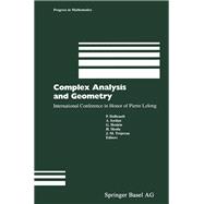 Complex Analysis and Geometry