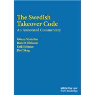 The Swedish Takeover Code 9780367875671
