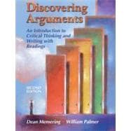 Discovering Arguments: An Introduction to Critical Thinking And Writing With Readings 9780131895676