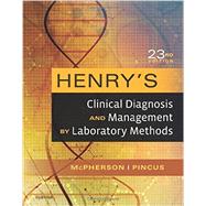 Henry's Clinical Diagnosis and Management by Laboratory Methods 9780323295680