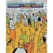 Invitation To Public Speaking 9780495565680