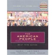 The American People: Creating a Nation and a Society from 1865 9780321005687