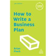 How to Write a Business Plan 9780749475697