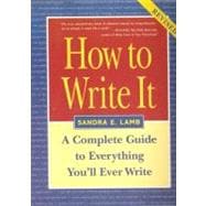 How to Write It
