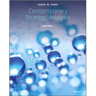 Contemporary Strategy Analysis, Enhanced eText 9781119495727