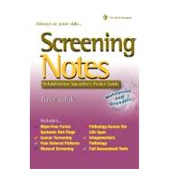 Screening Notes