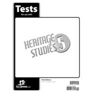 BJU Heritage Studies Grade 5 Tests Packet (Delivered to School) - Providence School 9781591665731