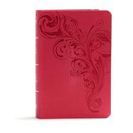 KJV Large Print Compact Reference Bible, Pink LeatherTouch 9781535935746