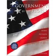 Government by the People, Brief Edition, 2001-2002 Edition 9780130315748