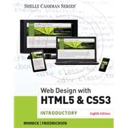 Shelly Cashman Series Web Design with HTML & CSS3 Introductory 9781305585768