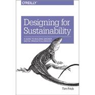 Designing for Sustainability 9781491935774