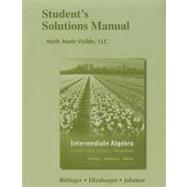 Student's Solutions Manual for Intermediate Algebra Graphs and Models 9780321725776