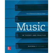 GEN CMB Music In Theory and Practice Volume 1 (Ninth Edition); Workbook 9781259675782