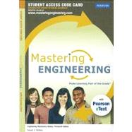 MasteringEngineering with Pearson eText -- Access Card -- for Engineering Mechanics: Statics, 13E 9780132915786