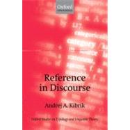 Reference in Discourse