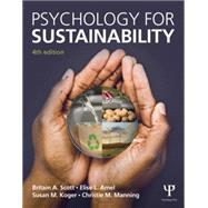Psychology for Sustainability: 4th Edition 9781848725805