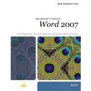 New Perspectives on Microsoft Office Word 2007, Brief 9781423905806