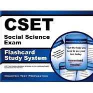 CSET Social Science Exam Flashcard Study System : CSET Test Practice Questions and Review for the California Subject Examinations for Teachers 9781609715809