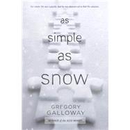 As Simple As Snow 9780147515810