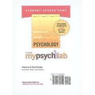 MyPsychLab with Pearson eText Student Access Code Card for Abnormal Psychology (standalone) 9780205805822