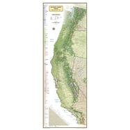 Pacific Crest Trail Wall Map 9781597755825
