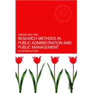 Research Methods in Public Administration and Public Management: An Introduction 9780415655828
