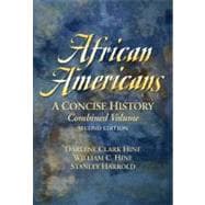 African Americans: A Concise History, Combined Edition 9780131925830