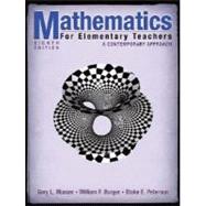Mathematics for Elementary Teachers: A Contemporary Approach, 8th Edition 9780470105832