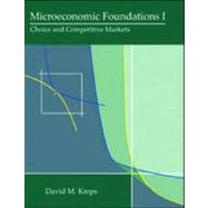 Microeconomic Foundations I 9780691155838