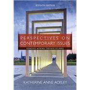 Perspectives on Contemporary Issues: Reading Across the Disciplines, 7th Edition 9781285425849