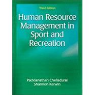 Human Resource Management in Sport and Recreation 9781492535850