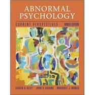 Abnormal Psychology: Current Perspectives with MindMAP Plus CD-ROM 9780077265861