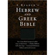 Reader's Hebrew and Greek Bible, A 9780310325895