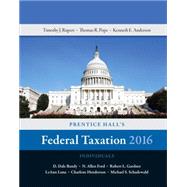 Prentice Hall's Federal Taxation 2016 Individuals 9780134105901