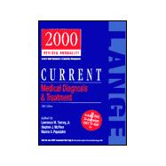 Current Medical Diagnosis and Treatment 2000 : A Lange Medical Book 9780838515914