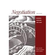 Negotiation: Readings, Exercises, and Cases 9780256215915