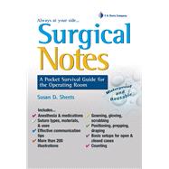 Surgical Notes 9780803625921