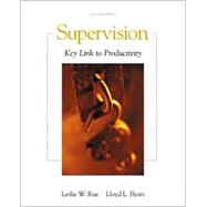 Supervision : Key Link to Productivity 9780072415940
