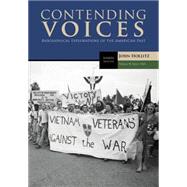 Contending Voices, Volume II: Since 1865 9781305655942