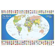 National Geographic the World for Kids Map 9781597755948
