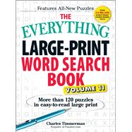 The Everything Large-Print Word Search Book 9781440595950
