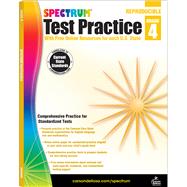 Spectrum Test Practice, Grade 4 9781620575963