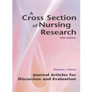 A Cross Section of Nursing Research 9781884585968