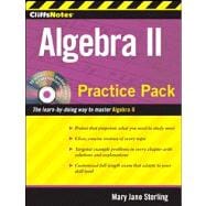CliffsNotes Algebra II Practice Pack 9780470495971