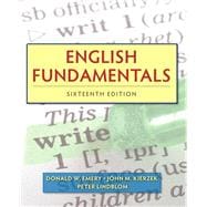 English Fundamentals 9780205825974