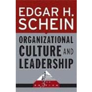 Organizational Culture and Leadership, 3rd Edition 9780787975975