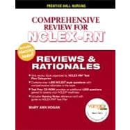 Prentice Hall's Reviews & Rationales Comprehensive NCLEX-RN Review 9780131195998