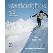Fundamental Accounting Principles Vol 1 with Connect Plus 9780077506001