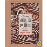A Survey of Mathematics With Applications 9780201846003