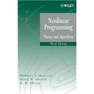Nonlinear Programming Theory and Algorithms